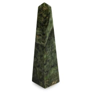 NOVICA Jade Obelisk