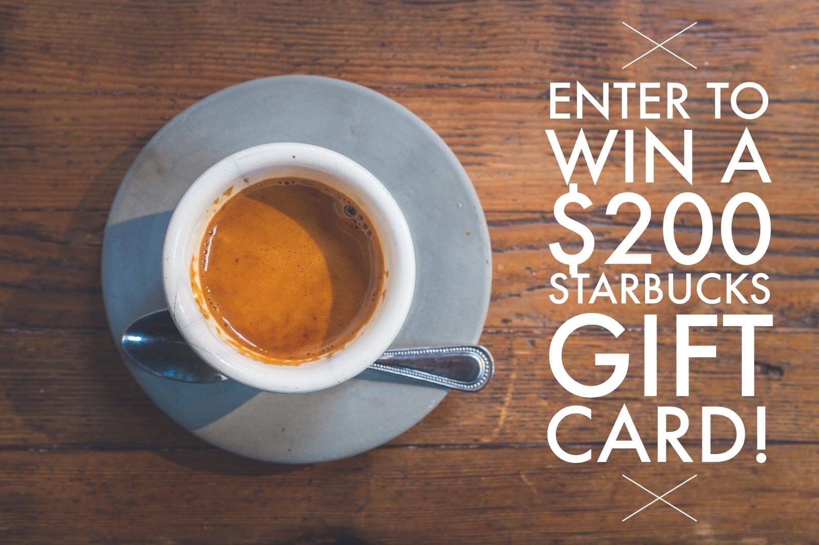 Starbucks gift card giveaway clip art