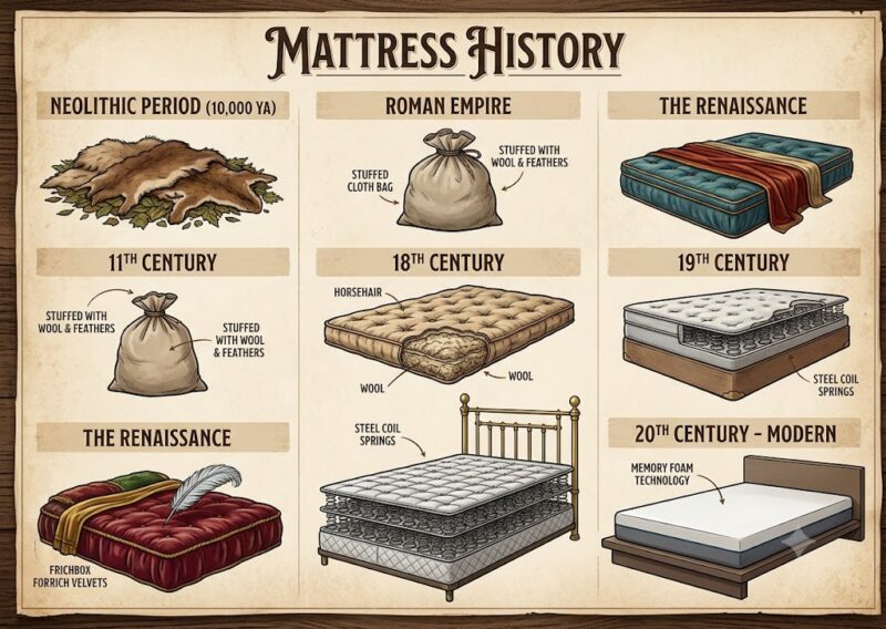 history of the mattress