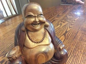 Laughing Budda statue