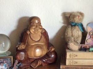 Laughing Budda statue