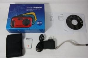 Waterproof camera