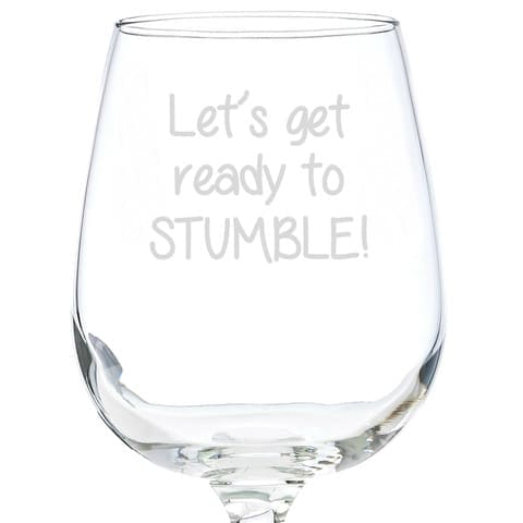 Funny wine glass