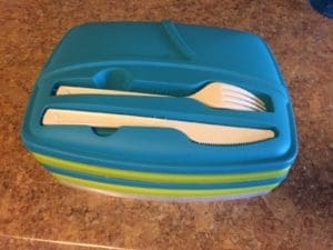 Reuseable lunch box