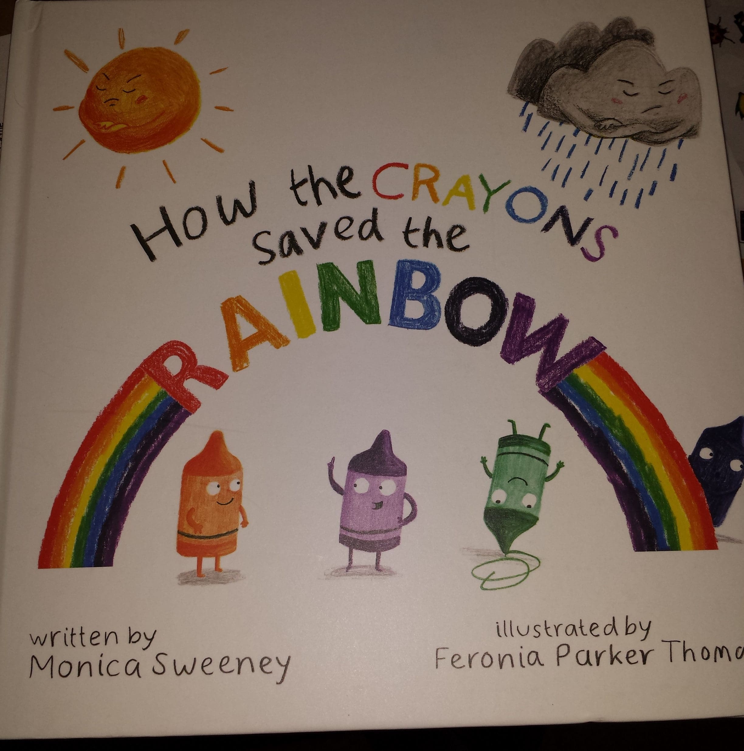 How the Crayons saved the rainbow book
