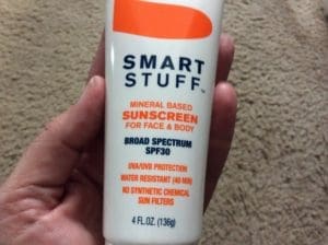 Smart stuff sunscreen