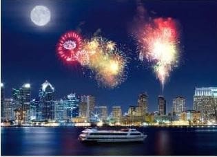 Hornblower fireworks cruise