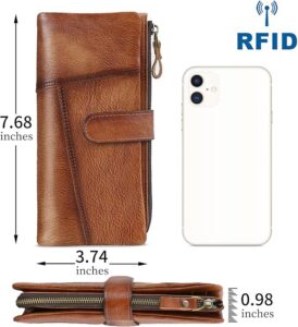 womens leather wallet