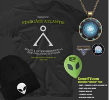 Comet Stargate Atlantis Swag