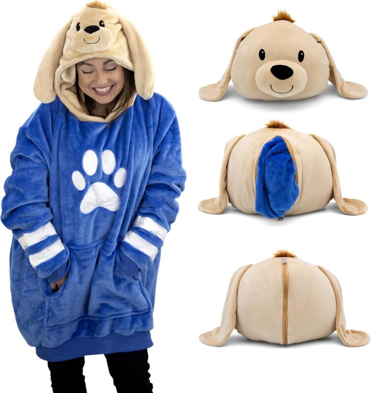 Dougie the dog a snugible Wearable Blanket 
