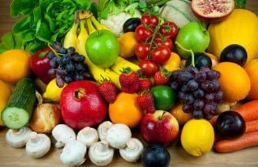 Fruit and vegetables for lowering Cholesterol