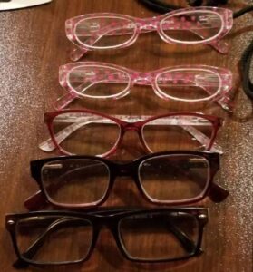  of Age glasses everywhere