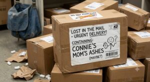 Where is my MOM? In the lost mail department at the post office?