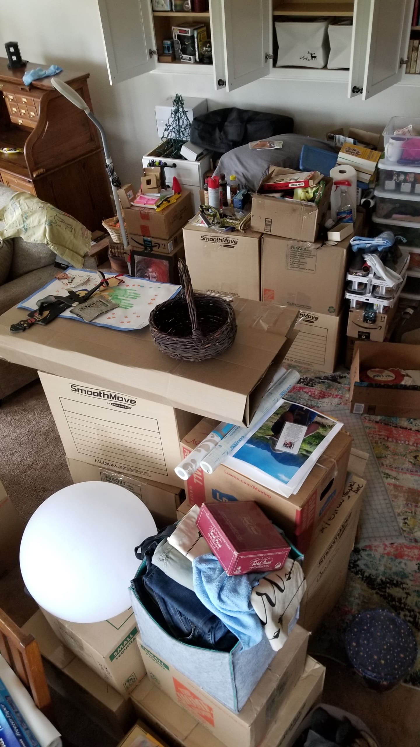 Craft room reorganization