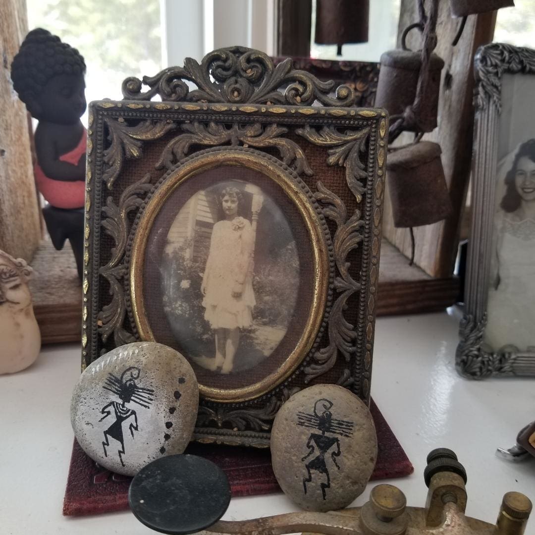 Antique Picture of young girl photo a day