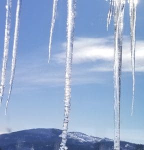 Photo-A-Day icicles melting