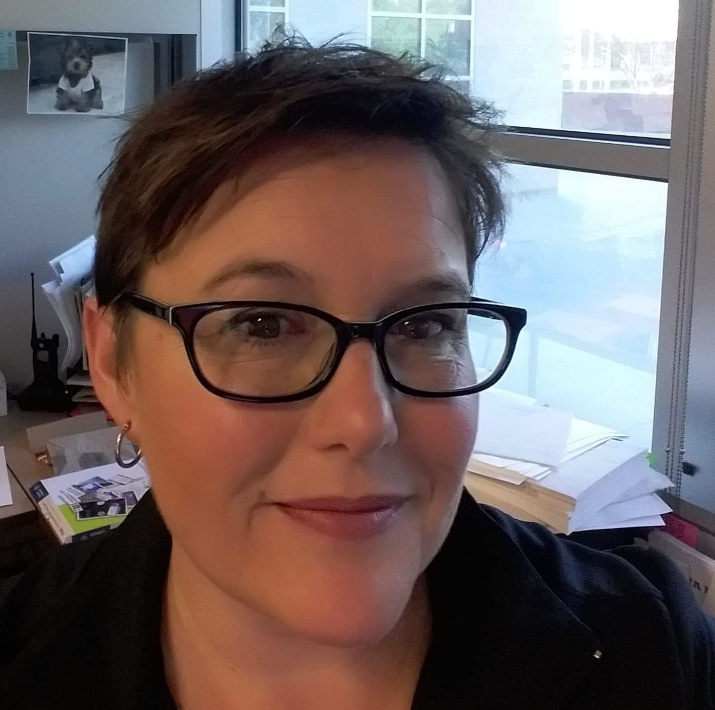 Woman in black glasses Photo-A-Day LOVELY