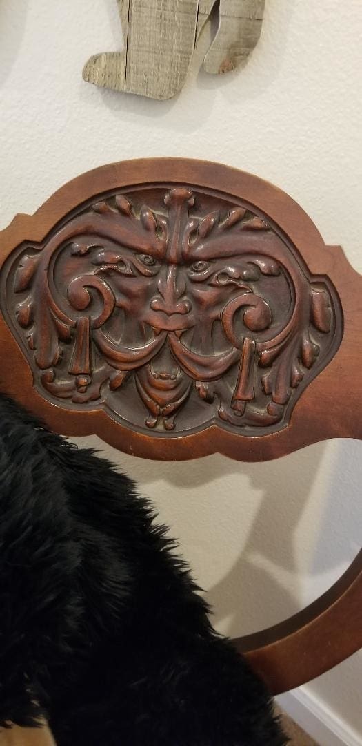 Antique Carved Chair Photo-A-Day
