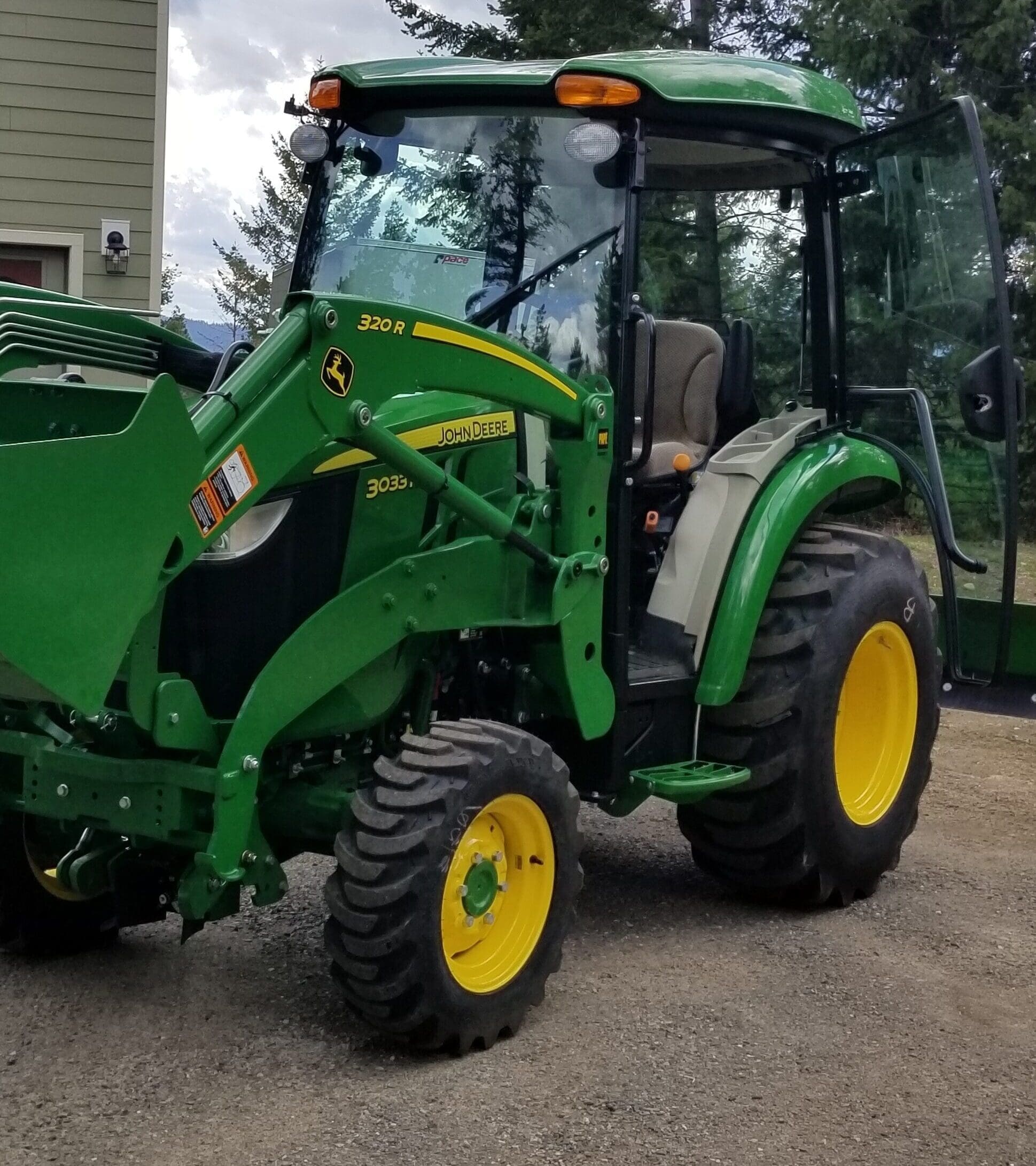 John Deere Tractor Winter preparedness Idaho style