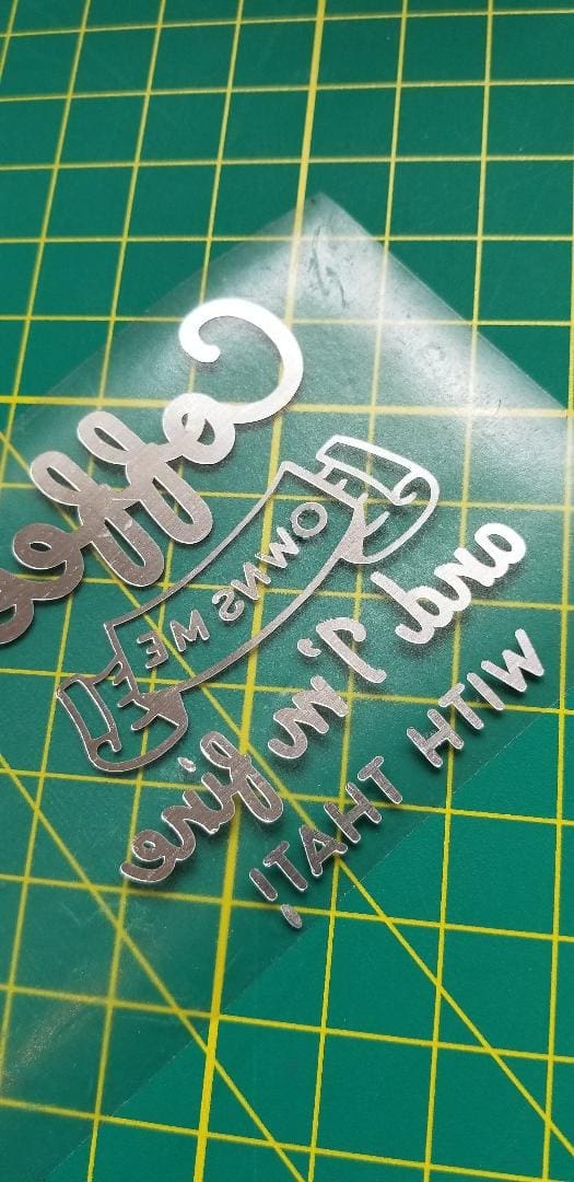 Weeded vinyl Crafty Little Me
