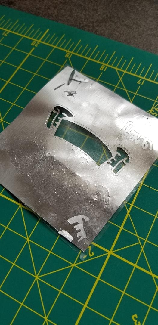 Vinyl in silver Crafty Little Me