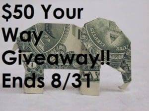 August giveaway logo