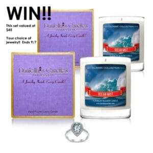 Candle giveaway