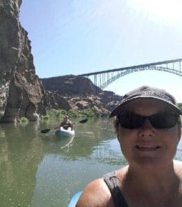 Vacation Kayaking girls