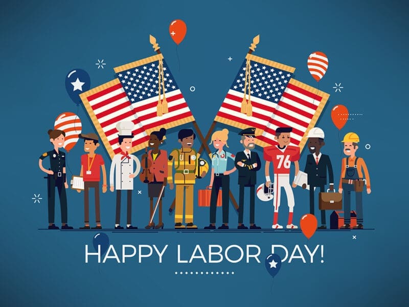 Happy Labor Day clipart