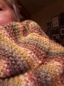 Knitted cowl