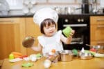Children in the Kitchen Kid in kitchen