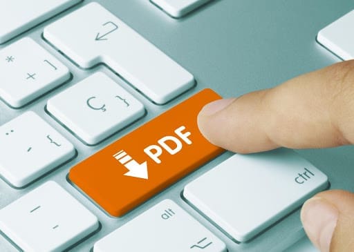 PDF button