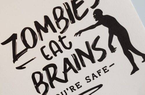 Zombies brains