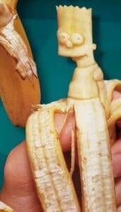 Ripley's Believe It or Not banana art