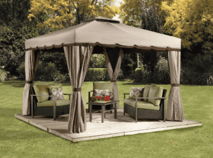 DIY Homeowner gazebo