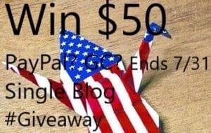 $50 Your Way Giveaway July