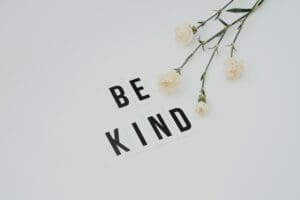 Be kind sign