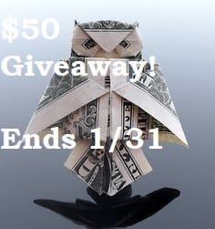 $50 Your Way Giveaway. Single Blog. Open WW