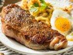 Steak and eggs Breakfast Meals 