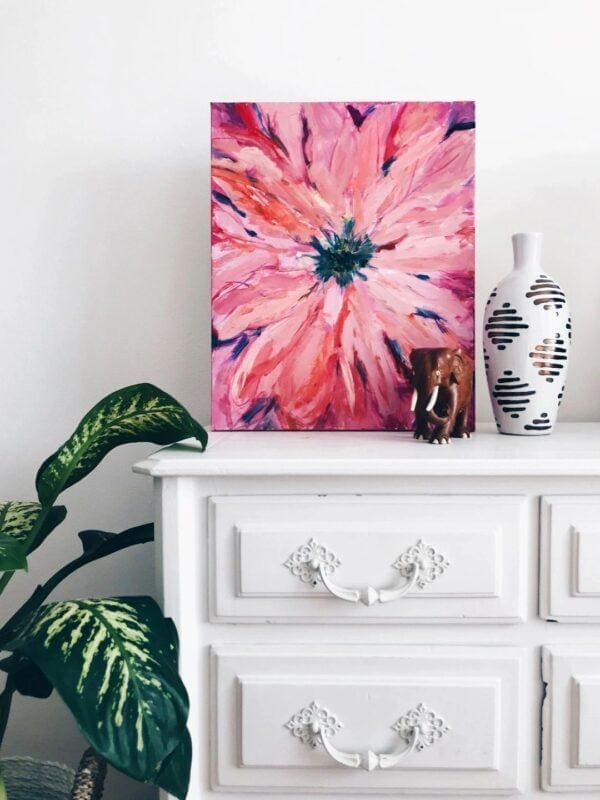 Flower painting 