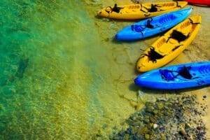 Tiny Islands Island living kayak 