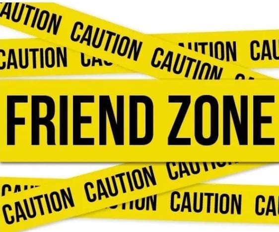 Friend Zone yellow tape