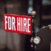 For hire sign