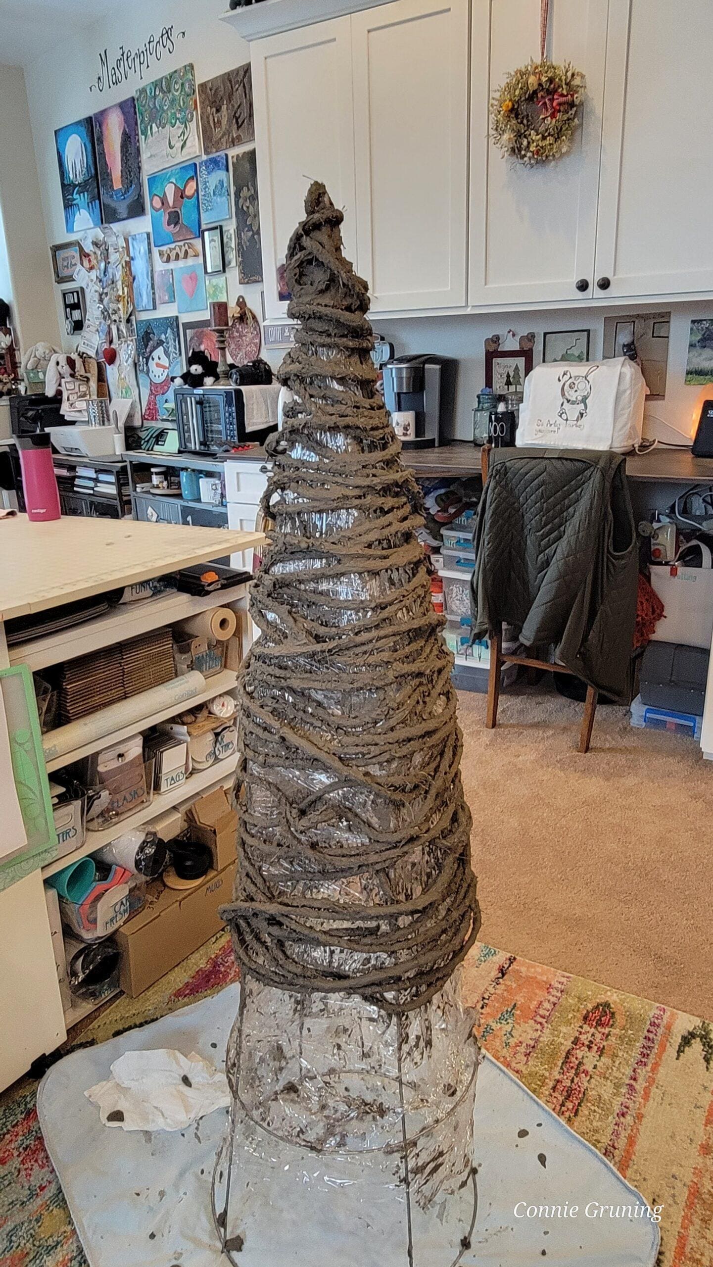 Cement tree