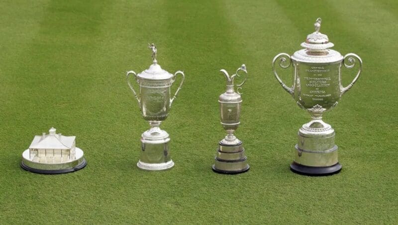 Golf trophy's