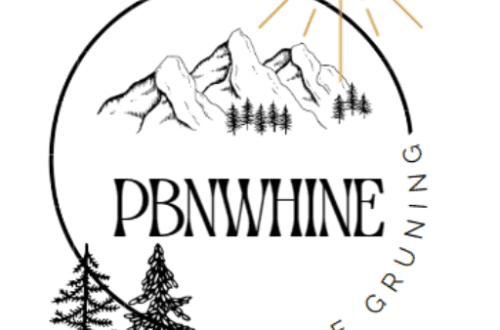 Brand Identity PBnWhine logo