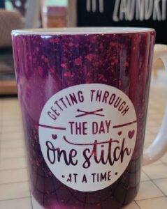 Knitting mug