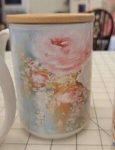 flower mug