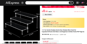 AliExpress Acrylic Risers