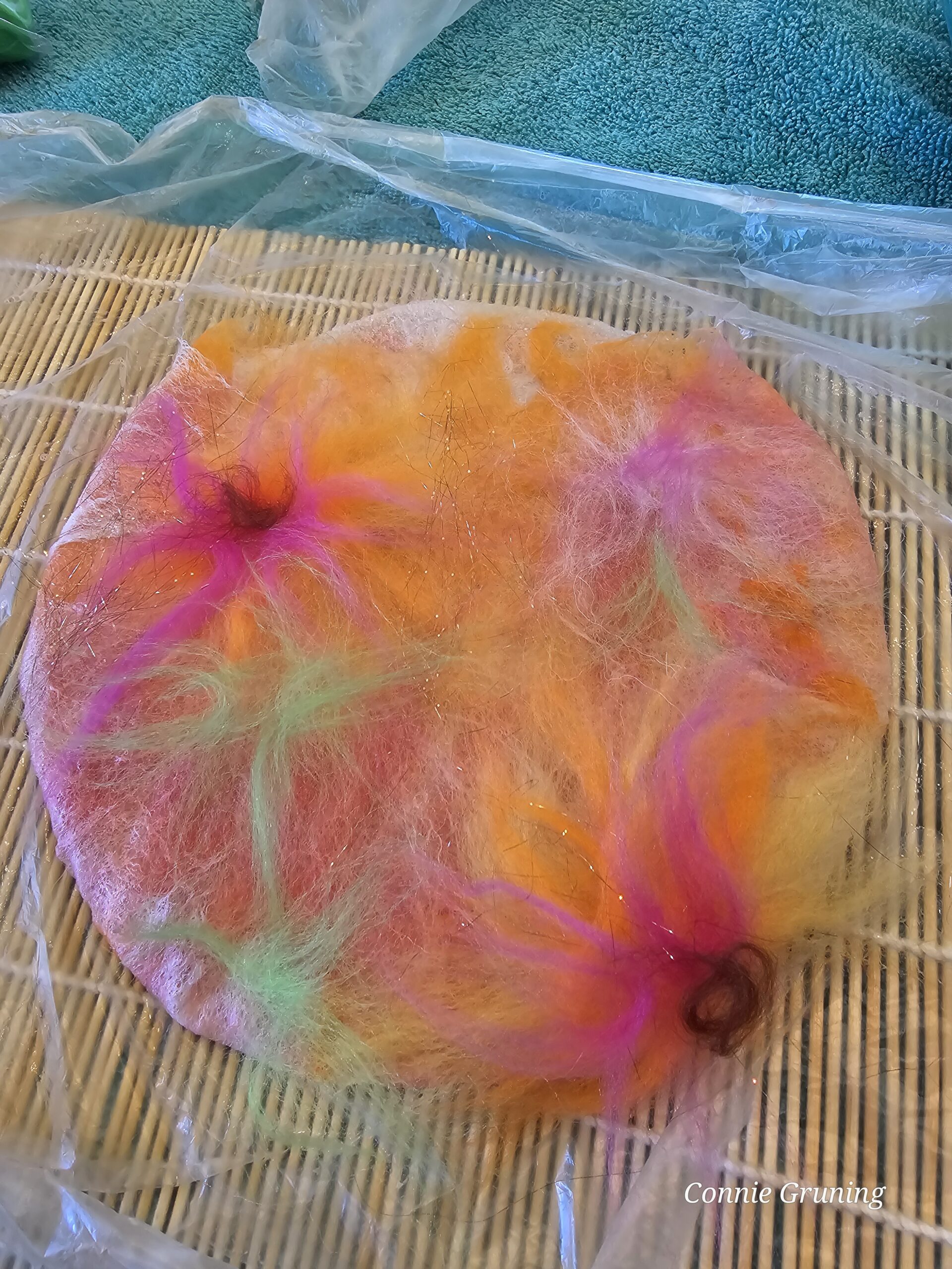 Wet felting design